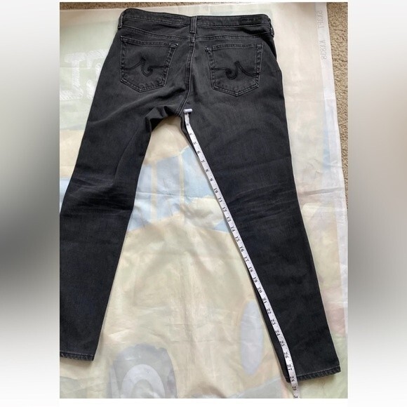 AG Adriano Goldschmied Legging Ankle Super Skinny Gray Women Sz 30R Contour - Picture 6 of 11